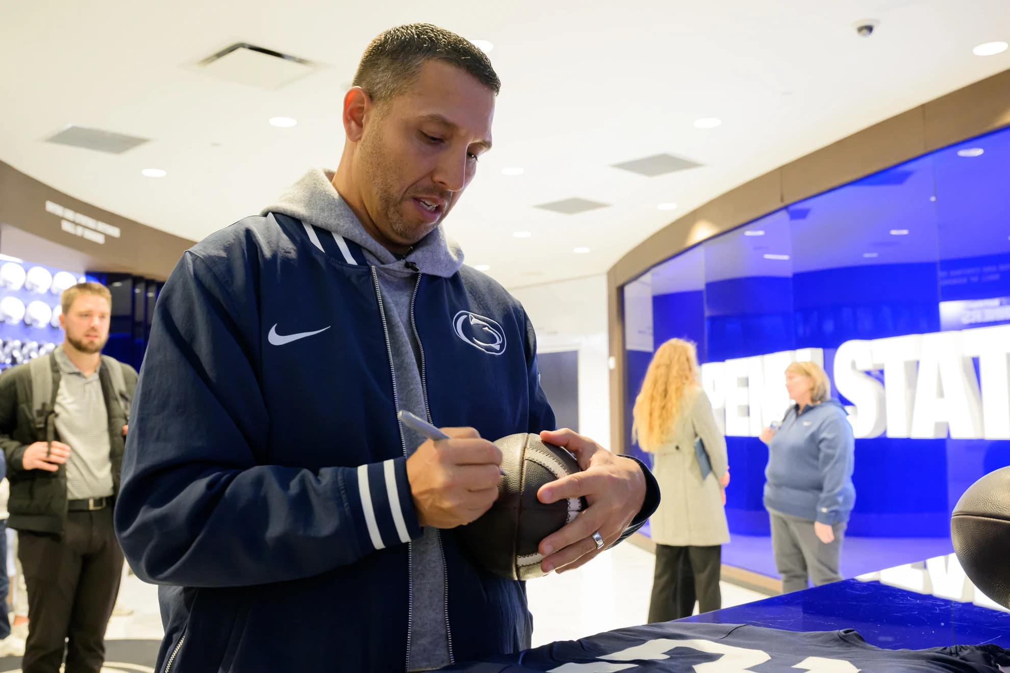 Coach Campbell Signed Penn State Football